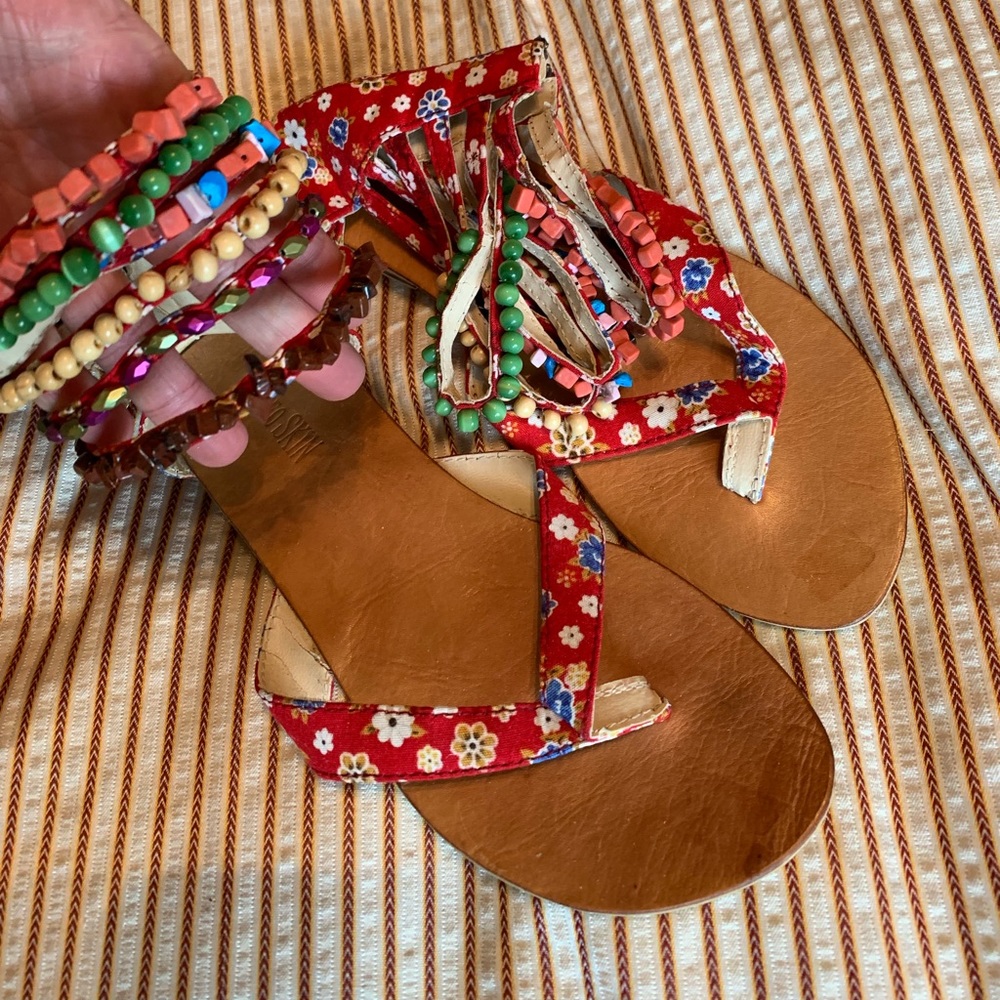Girls handmade shoes from South Africa